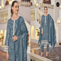 FLAMINGO VOL 2 BY BELLIZA DESIGNER COTTON PAKISTANI PRINT UNSTITCH LADIES SUIT