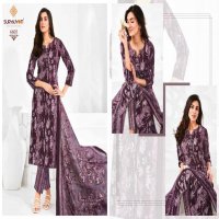 SURYAJYOTI TRENDY COTTON VOL 66 READYMADE ATTRACTIVE LOOK 3PCS DRESS