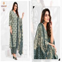 SURYAJYOTI TRENDY COTTON VOL 66 READYMADE ATTRACTIVE LOOK 3PCS DRESS