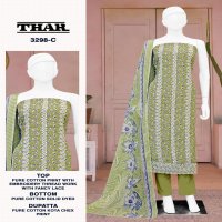 BIPSON PRINTS THAR 3298 COTTON UNSTITCH FANCY SALWAR KAMEEZ
