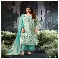 GANGA BRITA S3180 WHOLESALE PREMIUM COTTON PRINTED WITH EMBROIDERY WORK CASUAL SUITS