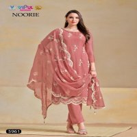 NOORIE BY VIPUL ORGANZA CHIFFON AMAZING DRESS MATERIAL ONLINE