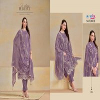 NOORIE BY VIPUL ORGANZA CHIFFON AMAZING DRESS MATERIAL ONLINE
