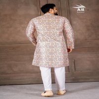 SHREEMAAN VOL 1 BY A R EXPORTS DIGITAL PRINT FULL STITCH STYLISH MENS KURTA WHOLESALER