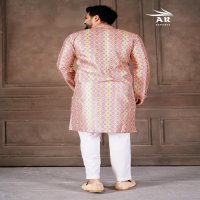 SHREEMAAN VOL 1 BY A R EXPORTS DIGITAL PRINT FULL STITCH STYLISH MENS KURTA WHOLESALER