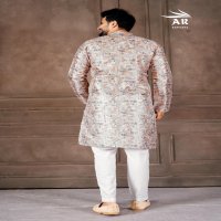 SHREEMAAN VOL 1 BY A R EXPORTS DIGITAL PRINT FULL STITCH STYLISH MENS KURTA WHOLESALER