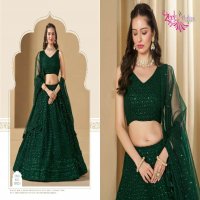 ZEEL CLOTHING PRESENTS D.NO 5124 COLORS WHOLESALE DESIGNER LEHEGAS FOR ANY OCCASIONS