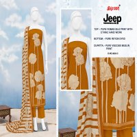 BIPSON PRINTS JEEP WRANGLAR 3032 ROMAN SILK MODERN SUIT FOR WOMENS