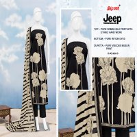 BIPSON PRINTS JEEP WRANGLAR 3032 ROMAN SILK MODERN SUIT FOR WOMENS