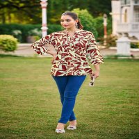 BABY VOL 7 BY TIPS AND TOPS RAYON READYMADE CLASSIC TOP FOR WOMENS