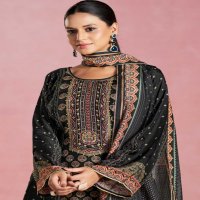 KARVA DESIGNER AJRAKH VISCOSE MUSLIN FASHIONABLE DRESS MATERIAL