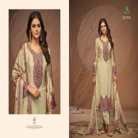ICONIC BY KARVA DESIGNER VISCOSE MUSLIN PRETTY LOOK 3PCS DRESS