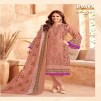 MAYUR LAUNCH AMIRA VOL 2 COTTON UNSTITCH FANCY PAKISTANI SALWAR SUIT
