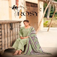 RADHA TRENDZ PRESENTS ROSY WHOLESALE DESIGNER FREE SIZE STITCH CLASSIC SUITS