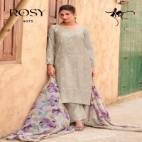 RADHA TRENDZ PRESENTS ROSY WHOLESALE DESIGNER FREE SIZE STITCH CLASSIC SUITS