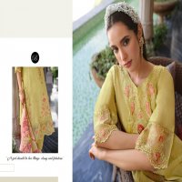 BELLIZA DESIGNER STUDIO PRESENT ZOYA VOL 2 COTTON DAMAN WORK DESIGNER DRESS MATERIAL