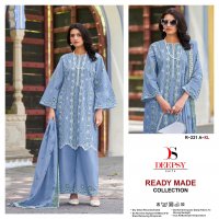 R-221 BY DEEPSY SUITS COTTON READYMADE MODERN PAKISTANI PLAZZO SUIT