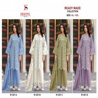 R-221 BY DEEPSY SUITS COTTON READYMADE MODERN PAKISTANI PLAZZO SUIT
