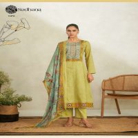 SADHANA LAUNCH RAABTA WHOLESALE PURE LAWN COTTON WITH FANCY HANDWORK DESIGNER SUITS