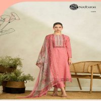 SADHANA LAUNCH RAABTA WHOLESALE PURE LAWN COTTON WITH FANCY HANDWORK DESIGNER SUITS