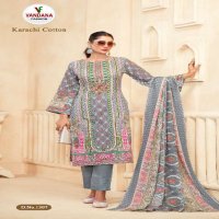 Vandana Karachi Cotton Vol-13 Wholesale Pure Cotton With Digital Style Print Pakistani Dress Material