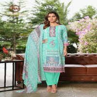 Harshit Summer Saga Vol-3 Wholesale Pure Cotton With Swarovski Diamond Work Dress Material