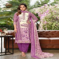 Harshit Summer Saga Vol-3 Wholesale Pure Cotton With Swarovski Diamond Work Dress Material