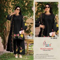 SHREE FABS R-1899 WHOLESALE READYMADE TRENDY PAKISTANI 3 PCS SUITS