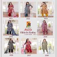 MASTER BLACK BABY VOL 2 A LINE GHERA VERTICAN FULL STITCH CLASSIC SALWAR KAMEEZ