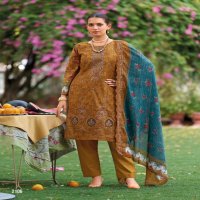 SHREE FABS LAUCH BIN SAEED LAWN COLLECTION VOL 21 COTTON FANCY DESIGN UNSTITCH SUIT