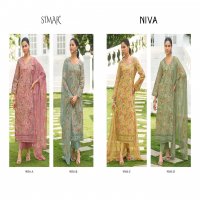 GLOSSY NIVA OCEAM COTTON ETHNIC STYLE UNSTITCH SALWAR KAMEEZ