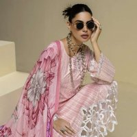 KIMORA LAUNCH SOHANI ORNET VOL-20 WHOLESALE PURE COTTON LAWN WITH KHADI PRINT TRENDY 3 PCS SALWAR SUITS
