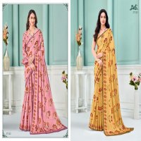 BELA SAREES PRESENT CLARA 14 GEORGETTE LATEST SAREE COLLECTION 2025