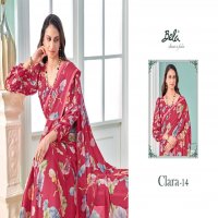 BELA SAREES PRESENT CLARA 14 GEORGETTE LATEST SAREE COLLECTION 2025
