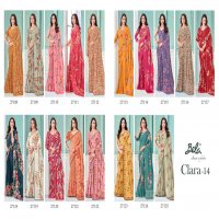 BELA SAREES PRESENT CLARA 14 GEORGETTE LATEST SAREE COLLECTION 2025