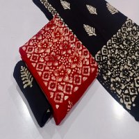 JJ PEHNAWA VOL-1 WHOLESALE RAYON TOP WITH NECK BLOCK WAX BATIK PRINT FANCY DRESS MATERIAL
