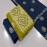 JJ PEHNAWA VOL-1 WHOLESALE RAYON TOP WITH NECK BLOCK WAX BATIK PRINT FANCY DRESS MATERIAL