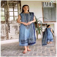 Jade Bin Saeed Vol-12 Wholesale Heavy Cotton Luxury Collection Dress Material