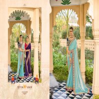 SIYA VAR ADHYAY VOL 1 1001-1015 SERIES EXCLUSIVE DESIGN FENDI SATIN SAREE EXPORTS
