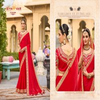 SIYA VAR ADHYAY VOL 1 1001-1015 SERIES EXCLUSIVE DESIGN FENDI SATIN SAREE EXPORTS