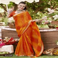 VALLABHI PRINTS PRESENT ABHIMATI GEORGETTE STYLISH LOOK SAREE
