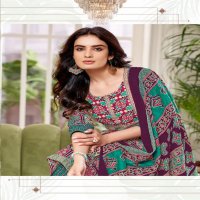 MAYUR CREATION PRESENT AJARAKH VOL 7 COTTON DAILY WEAR PLUS SIZE KURTI,BOTTOM WITH DUPATTA