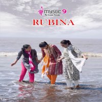 MYSTIC 9 PRESENT RUBINA VOL 9 RAYON FANCY LOOK READYMADE SALWAR KAMEEZ