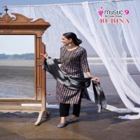 MYSTIC 9 PRESENT RUBINA VOL 9 RAYON FANCY LOOK READYMADE SALWAR KAMEEZ