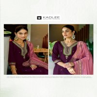 KADLEE LAUCH VARDAN FANCY FESTIVAL WEAR KURTI BOTTOM AND DUPATTA