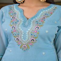 AFSANA WAMEEDA WHOLESALE LUXURY PREET COLLECTION READYMADE CLASSIC STYLE COMBO SIZE SUITS