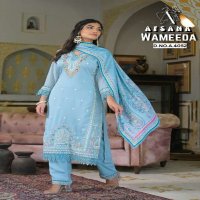 AFSANA WAMEEDA WHOLESALE LUXURY PREET COLLECTION READYMADE CLASSIC STYLE COMBO SIZE SUITS