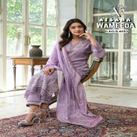 AFSANA WAMEEDA WHOLESALE LUXURY PREET COLLECTION READYMADE CLASSIC STYLE COMBO SIZE SUITS