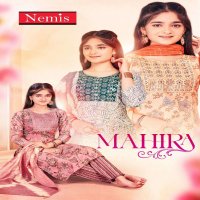 MAHIRA VOL 1 BY NEMIS CAPSULE PRINT CASUAL READYMADE COMBO SET SUIT FOR KIDS