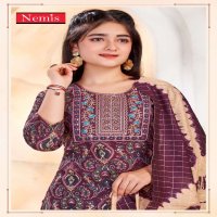 MAHIRA VOL 1 BY NEMIS CAPSULE PRINT CASUAL READYMADE COMBO SET SUIT FOR KIDS